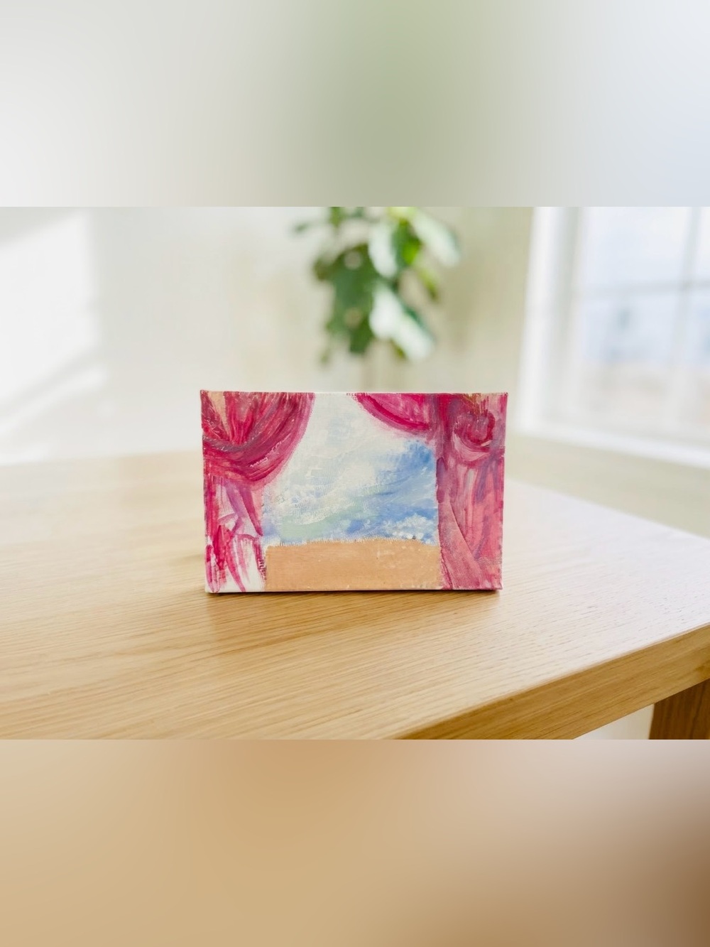 Theatre Drapes on a 5x7 Canvas- Unframed